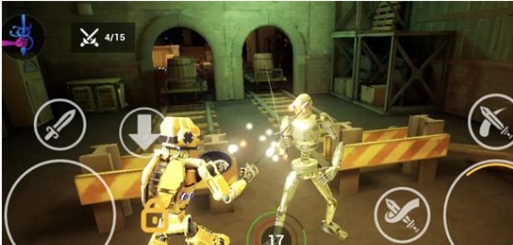 机器人剑术对决 机器人剑术对决