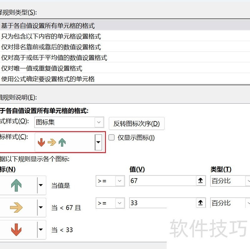 Excel怎么制作带有升降箭头的表格 Excel怎么制作带有升降箭头的表格