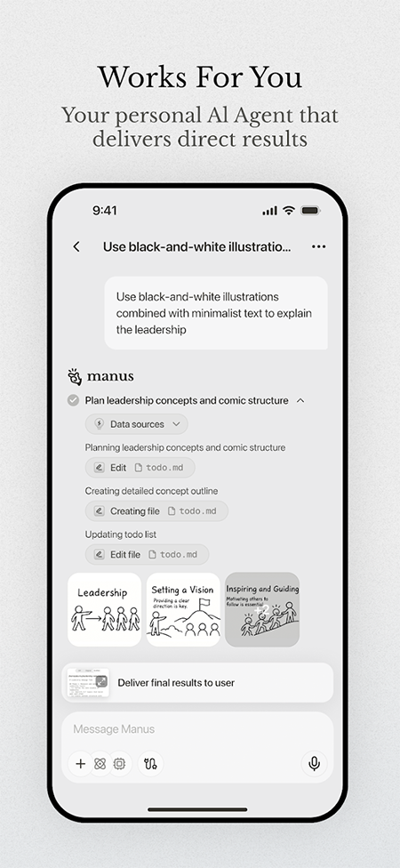 Manus AI手机版最新版本2026v1.70.0安卓版 Manus AI手机版最新版本2026v1.70.0安卓版