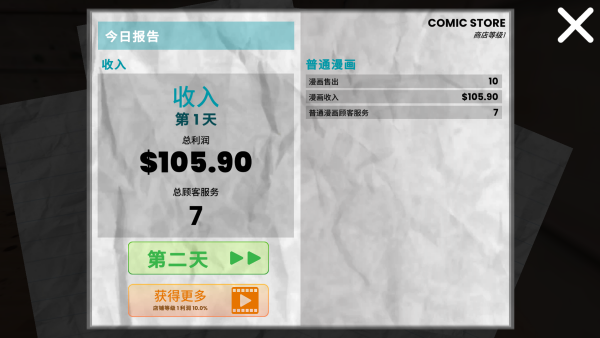 漫画书店模拟器内购破解版 漫画书店模拟器内购破解版