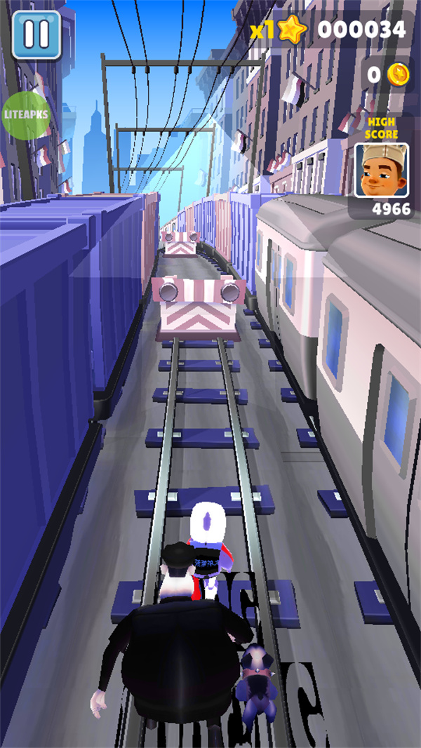 地铁跑酷菠萝神龙内置辅助菜单版 地铁跑酷菠萝神龙内置辅助菜单版