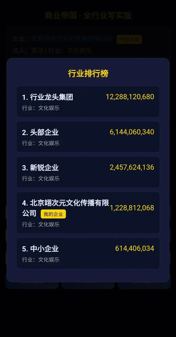 商业帝国 商业帝国