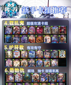 影之诗影之诗:超凡世界强度排名➕卡组推荐 影之诗影之诗:超凡世界强度排名➕卡组推荐