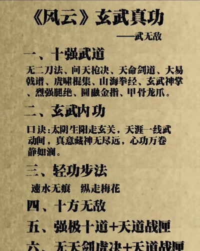 武道风云首日必做任务 武道风云首日必做任务