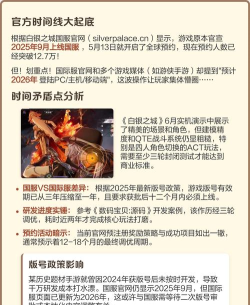 白银之城游戏正式上线时间及最新动态 白银之城游戏正式上线时间及最新动态