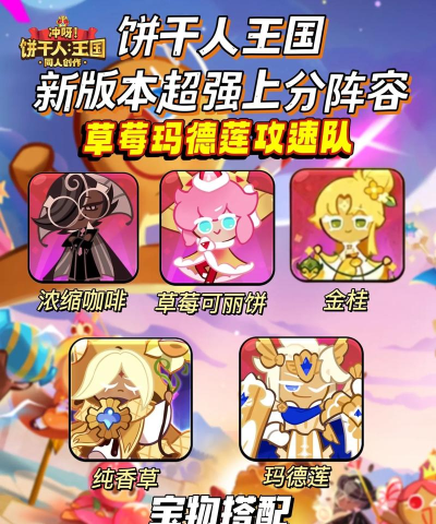 冲呀!饼干人:王国新版本阵容(上版本终结篇) 冲呀!饼干人:王国新版本阵容(上版本终结篇)