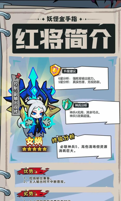 妖怪金手指红将推荐 妖怪金手指红将推荐