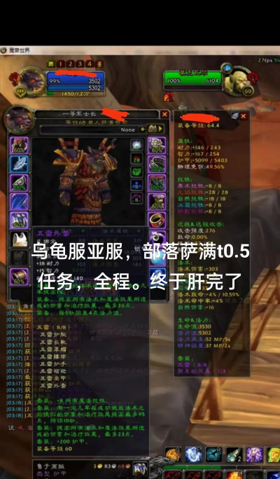 魔兽世界乌龟服什么意思 魔兽世界乌龟服什么意思