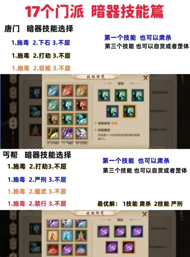 天龙手游暗器技能介绍,暗器技能效果解析,实战搭配技巧分享 天龙手游暗器技能介绍,暗器技能效果解析,实战搭配技巧分享