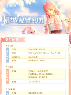 无限暖暖配置要求高吗 无限暖暖配置要求高吗