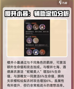 龙族卡塞尔之门樱井小暮好用吗 龙族卡塞尔之门樱井小暮好用吗