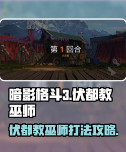 暗影格斗3伏都教巫师怎么打 暗影格斗3伏都教巫师怎么打