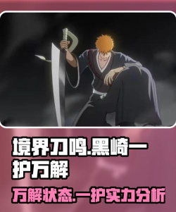 境界刀鸣黑崎一护卍解形态怎么样 境界刀鸣黑崎一护卍解形态怎么样