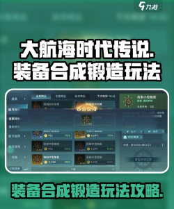 大航海时代起源配件制作与强化全攻略 大航海时代起源配件制作与强化全攻略