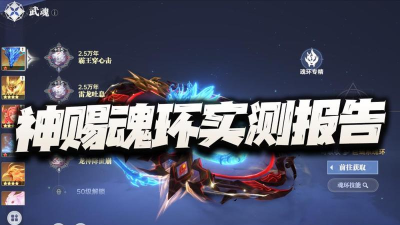 斗罗大陆猎魂世界神赐魂环是什么 斗罗大陆猎魂世界神赐魂环是什么