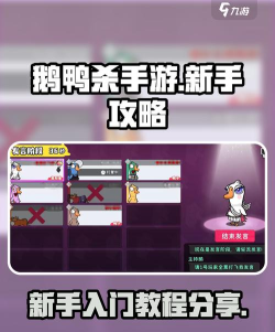 鹅鸭杀手游新手入门攻略分享 鹅鸭杀手游新手入门攻略分享