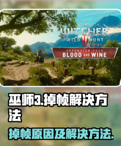 巫师3掉帧卡顿怎么办? 巫师3掉帧卡顿怎么办?