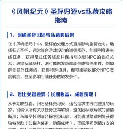 风帆纪元圣杯获取方法全攻略:详细步骤与实用技巧 风帆纪元圣杯获取方法全攻略:详细步骤与实用技巧