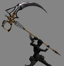 一个死神拿着一把镰刀的游戏叫什么 一个死神拿着一把镰刀的游戏叫什么