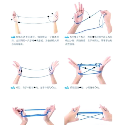 翻绳游戏怎么玩 翻绳游戏怎么玩