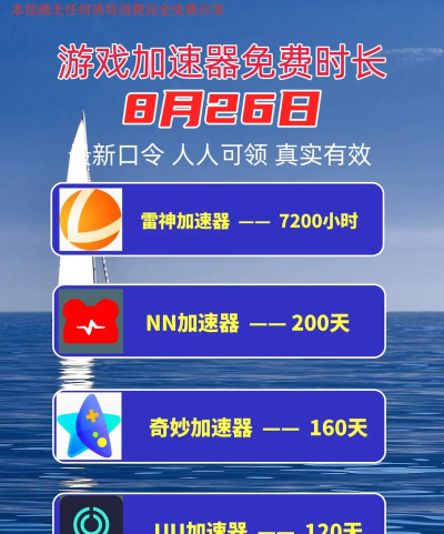 游戏加速器新用户免费试用时长领取方法及高口碑推荐 游戏加速器新用户免费试用时长领取方法及高口碑推荐