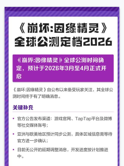 崩坏因缘精灵公测时间及正式上线日期揭晓 崩坏因缘精灵公测时间及正式上线日期揭晓