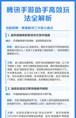 手游助手,提升游戏体验,解决玩家痛点 手游助手,提升游戏体验,解决玩家痛点