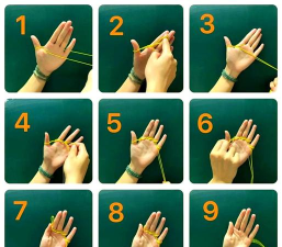 单人翻花绳玩法教程 单人翻花绳玩法教程