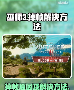 巫师3掉帧卡顿怎么办? 巫师3掉帧卡顿怎么办?