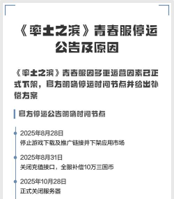 明年什么游戏会下架,停运原因分析,玩家如何应对 明年什么游戏会下架,停运原因分析,玩家如何应对