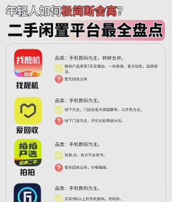 买二手手机最可靠的app有哪些 买二手手机最可靠的app有哪些