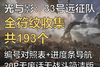 光与影33号远征队振奋攻击符文效果:振奋攻击符文如何获取 光与影33号远征队振奋攻击符文效果:振奋攻击符文如何获取