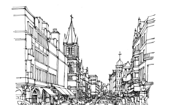 怎么画城市,掌握基础步骤,轻松画出城市风景 怎么画城市,掌握基础步骤,轻松画出城市风景