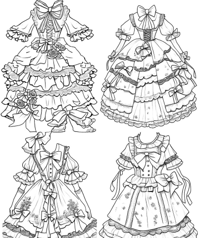 怎么画小裙子,掌握基础步骤,画出可爱造型 怎么画小裙子,掌握基础步骤,画出可爱造型