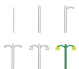 怎么画路灯,掌握基础步骤,画出真实感 怎么画路灯,掌握基础步骤,画出真实感