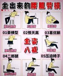 如何坐椅子,姿势正确,避免腰酸背痛 如何坐椅子,姿势正确,避免腰酸背痛