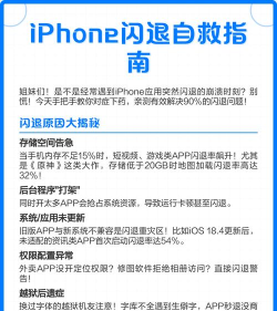 iphone闪退怎么办,常见原因分析,快速解决技巧 iphone闪退怎么办,常见原因分析,快速解决技巧