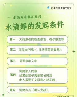 水滴筹怎么申请,了解流程细节,避免常见问题 水滴筹怎么申请,了解流程细节,避免常见问题