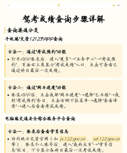 怎么查驾考成绩,快速查询方法,常见问题解答 怎么查驾考成绩,快速查询方法,常见问题解答