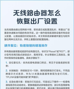 无线路由器恢复出厂设置,简单几步搞定,解决网络问题 无线路由器恢复出厂设置,简单几步搞定,解决网络问题