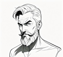 胡子怎么画,掌握关键技巧,画出自然效果 胡子怎么画,掌握关键技巧,画出自然效果