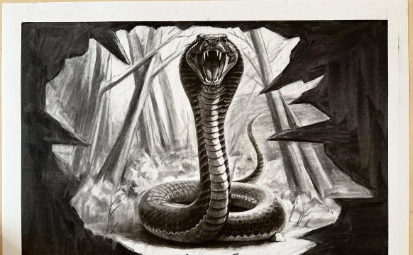 大蛇怎么画,掌握关键步骤,画出逼真效果 大蛇怎么画,掌握关键步骤,画出逼真效果