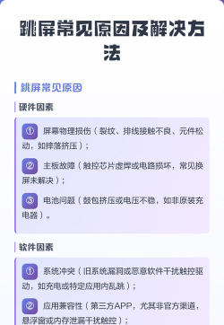 跳屏怎么解决,常见原因分析,实用修复方法 跳屏怎么解决,常见原因分析,实用修复方法