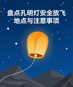 孔明灯如何放,安全第一,放飞步骤详解 孔明灯如何放,安全第一,放飞步骤详解