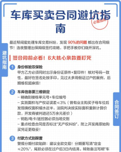 车库如何交易,流程详解,避免踩坑 车库如何交易,流程详解,避免踩坑