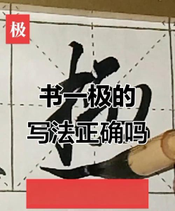 极的繁体字怎么写,书写要点,常见误区 极的繁体字怎么写,书写要点,常见误区