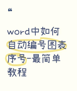 word如何自动编号 word如何自动编号