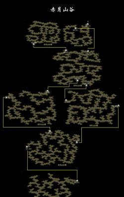 赤月老巢怎么走图解 赤月老巢怎么走图解
