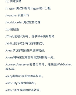 我的世界如何用指令 我的世界如何用指令