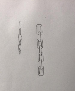 锁链怎么画 锁链怎么画